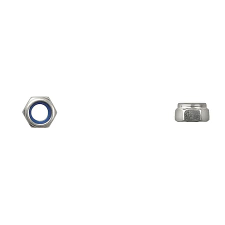 Disco Nylon Insert Lock Nut, M8-1.25, Bright Zinc Plated 12248PK