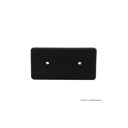 80/20 End Cap 30X60 Screw-In Nylon Blk 12279