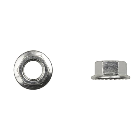 Disco Hex Nut, M12-1.25, Class 8, Bright Zinc Plated 12280PK