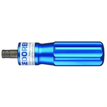 Gedore Torque Screwdriver, 1/4", 22-120 Nm 755-05