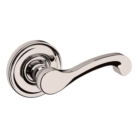Baldwin Classic Lever Life Bright Nickel Door Levers Life Bright Nickel 5445V.055.RDM