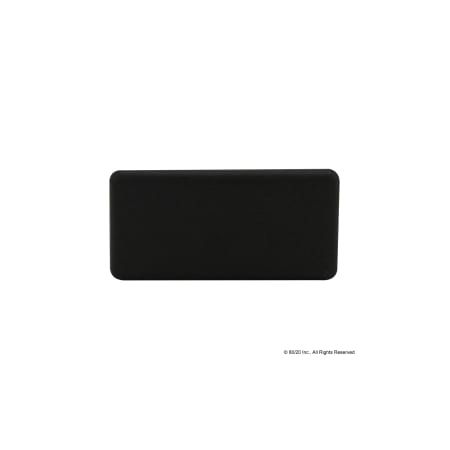 80/20 End Cap 30X60 2Pin Tab8 Nylon Blk 12302