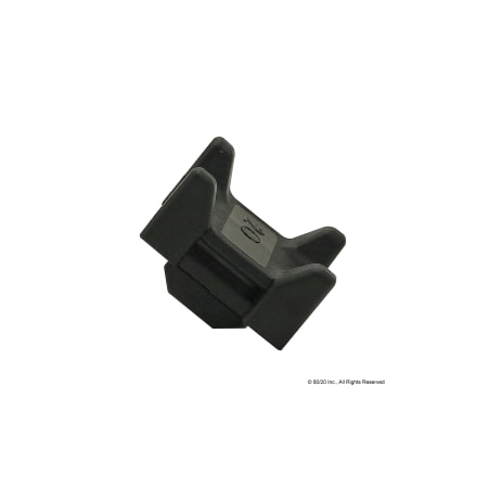 80/20 Cable Mount Block 1/4 Turn Nylon Blk 12314
