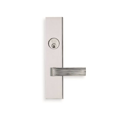 Omnia RH Panic Proof Entry 234BS Mort 362 LVR 12000 Plate Bright Chrome 12362F00R2