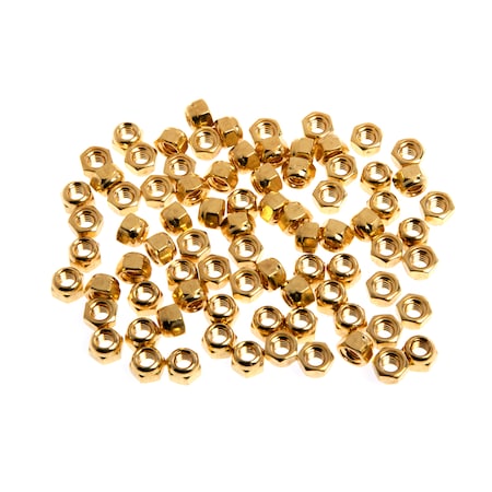 Black Swan Nuts-Open-End-Brass 1/4" 12376