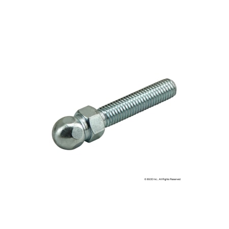 80/20 Swivel Foot Threaded Stem, M10 X 45.00mm 12394