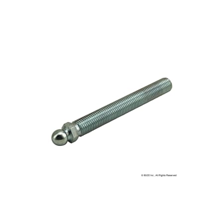 80/20 Swivel Foot Threaded Stem, M16 X 125mm 12408