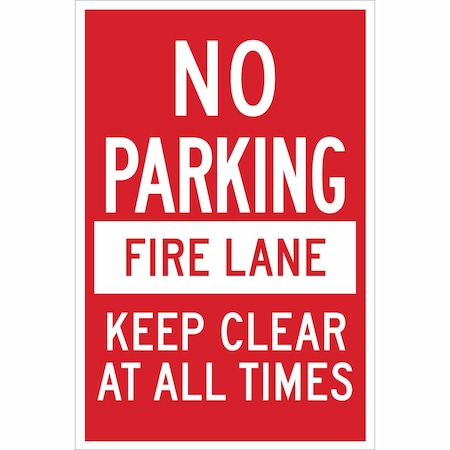 Brady Traffic Sign, 18 in Height, 12 in Width, Aluminum, Rectangle, English 124323