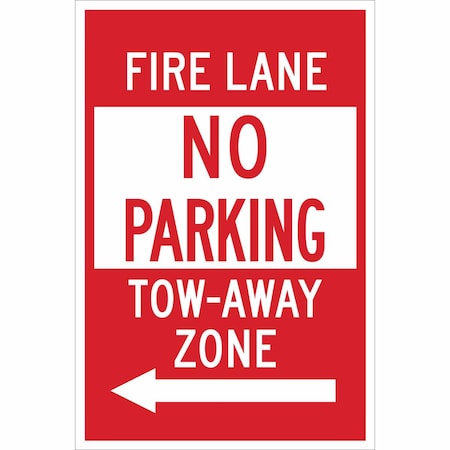 Brady Traffic Sign, 18 in Height, 12 in Width, Polyester, Rectangle, English 124352