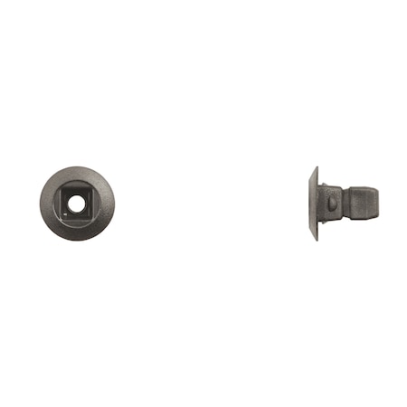 Disco Blk Nyln Fender Screw Nuts 4.2mm Screw Size 12mm Stem PK15 12478PK