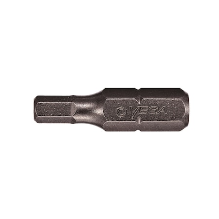 Vega Industries, Inc. Hex Tamper 4Mm Insert Bit x 1 125HT040A