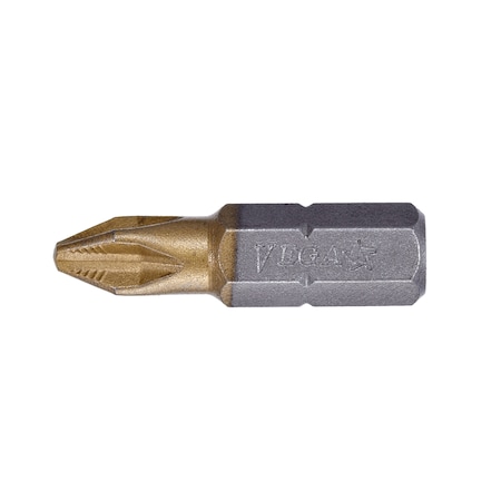 Vega Phillips Acr 2 Insert Bit x 1" Tin 125P2CR-TI