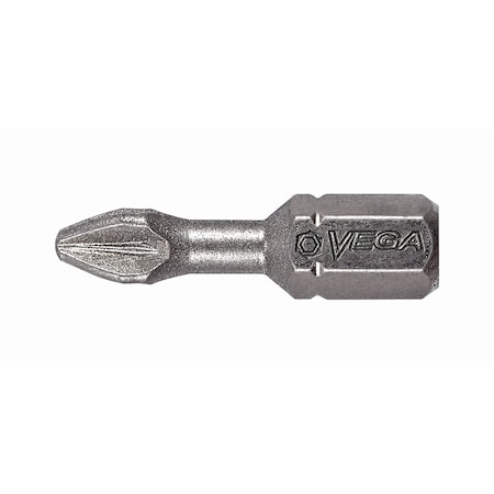 Vega Pozidriv 2 Insert Bit x 1" Diamond Tip 125Z2DT