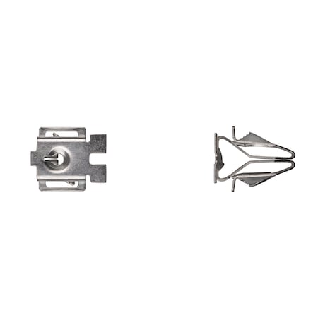 Disco Zinc Garnish Moulding Clips No 8 Screw Size 13mm W PK15 12656PK