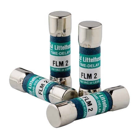 Littelfuse Midget Fuse, Time-Delay, 0.50A, 250V AC, Non-Indicating, 10kA at 250VAC FLM.500
