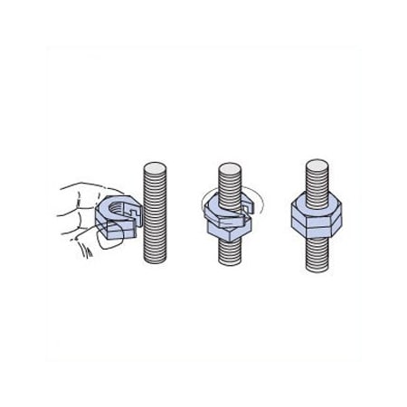 Cablofil Lock Nut, 3/8"-18, Zinc Plated SON3/8EZ