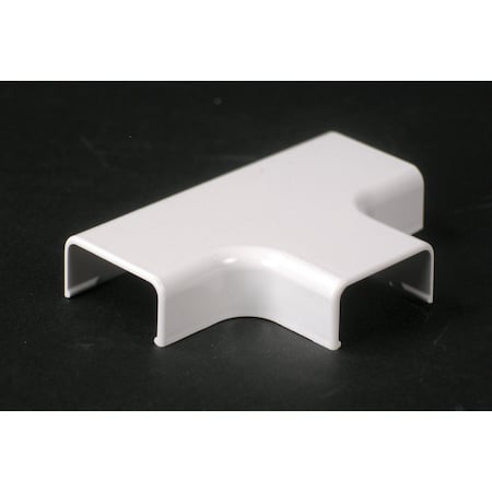 Wiremold Tee Fitting, White, PVC 2815-WH