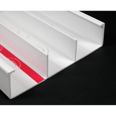 Wiremold Backfeed Connector Fitting, Ivory, PVC 5514A