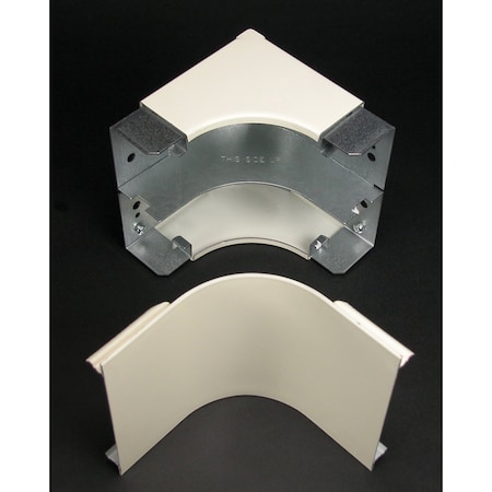 Wiremold Radiused Internal Elbow Fitting, Ivory V4017FO