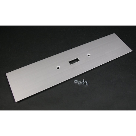 Wiremold Toggle Switch Cover Plate, Gray, Aluminum ALA-N | Zoro