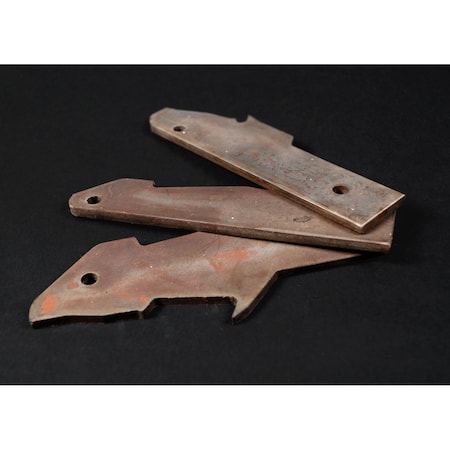 Wiremold Replacement Blade Kit Fitting, Gray, Steel 624BCK