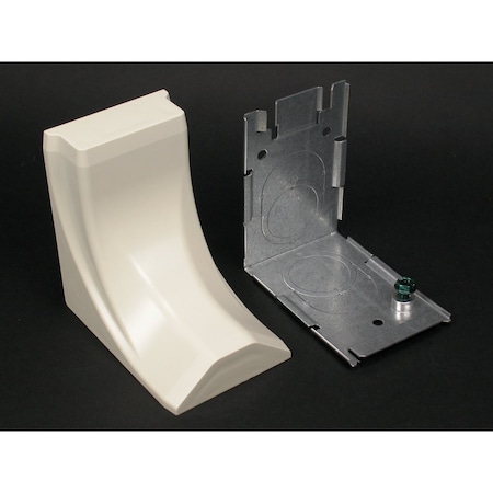 Wiremold Transition Fitting, Ivory, Steel 2686FO