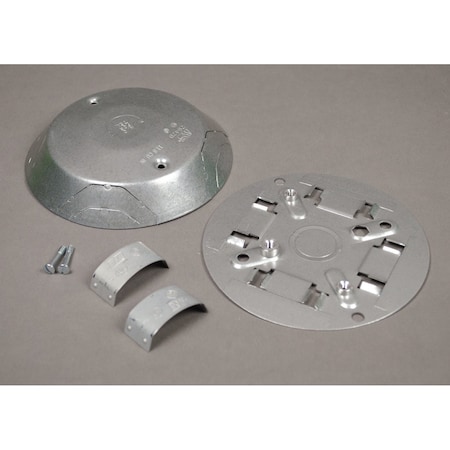 Wiremold Junction Box, Gray, Steel 2642D