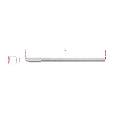 Beta Socket Holder 1/4" Male Drive 012810293