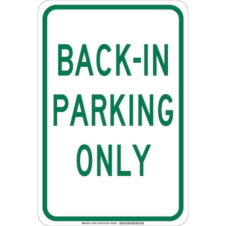 Brady Traffic Sign, 18"H, 12"W, Polyester, 129647 129647