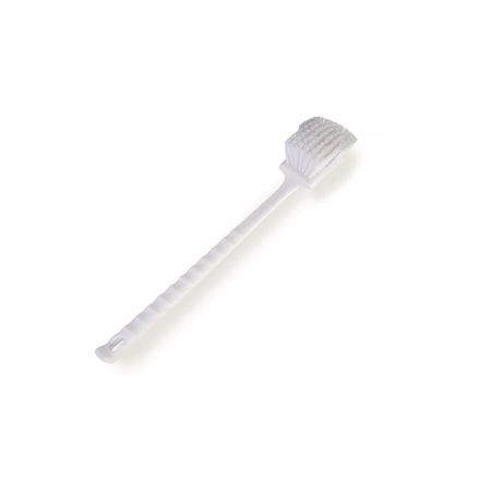 Malish Scrub Brush, Utility, White, 20 in L Overall, 6 PK 1299