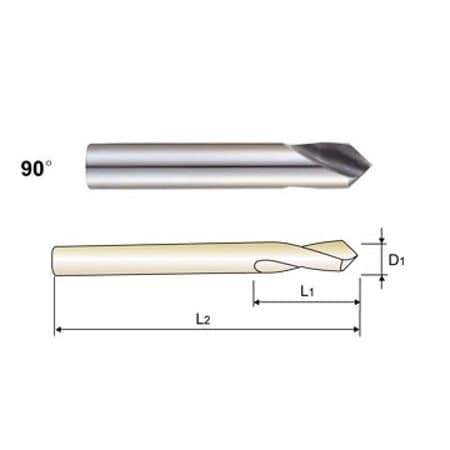 Yg-1 Tool Spotting Drill, 3/4 x 5.160 0481L
