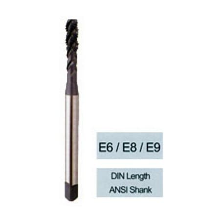 Yg-1 Tool Spiral Flute Tap, Bottoming, 3 Flutes E9365