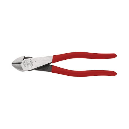 KLEIN TOOLS 8 1/8 in High Leverage Diagonal Cutting Plier Standard Cut Oval Nose Uninsulated D248-8