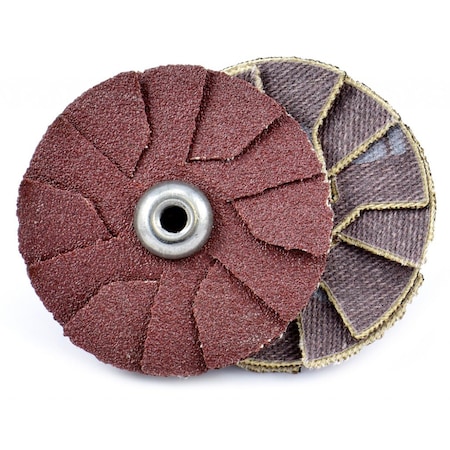 Arc Abrasives Sool 2/S 2In 80 8-32, Abrasive Material: Aluminum Oxide 34006