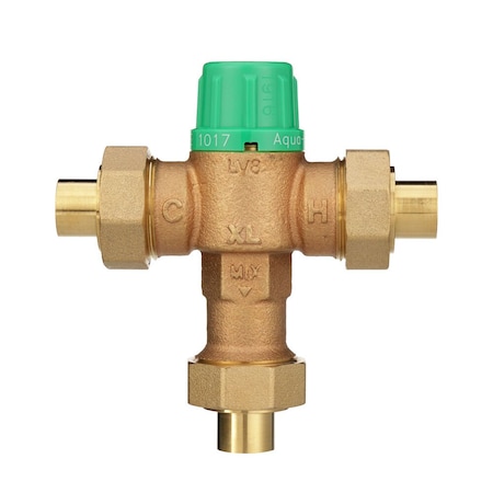 Wilkins Aqua-Gard Thermostatic Mixing Valve 12- 12-ZW1017XLC