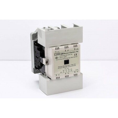 Noark Contactor, 24V, 2No+2Nc Aux C200.322-024 | Zoro