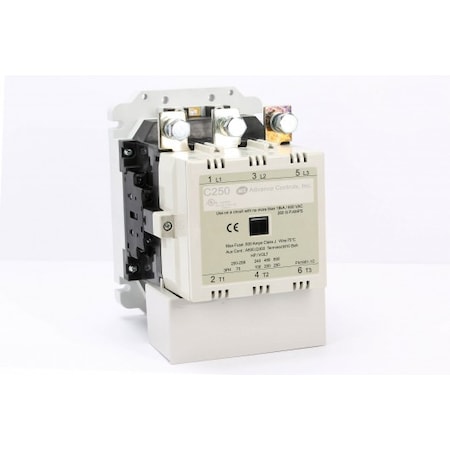Noark Contactor, 24V, 2No+2Nc Aux C250.322-024