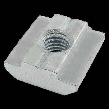 80/20 Slide In T-Nut, Steel, Zinc-Plated 13024