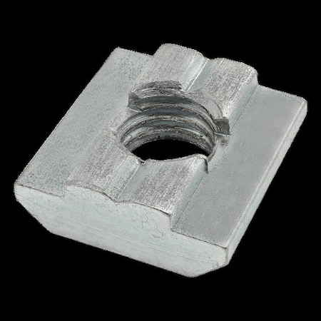 80/20 Slide In T-Nut, Steel, Zinc-Plated 13025