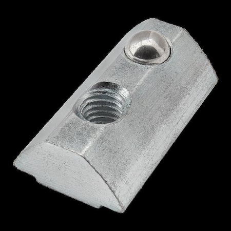 80/20 Roll-In T-Nut, Steel, Zinc-Plated 13028