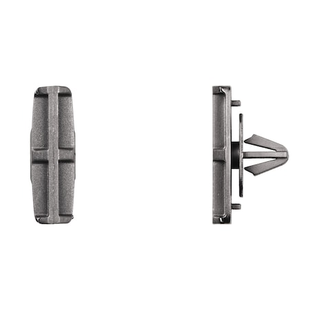 Disco Blk Nyln Fender Mldg Clips 10mm Hole Size 13mm Stem L PK25 13035PK