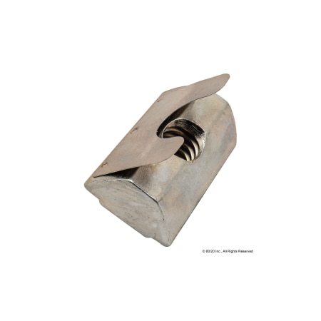80/20 Roll-In T-Nut, Steel, Zinc-Plated 13038