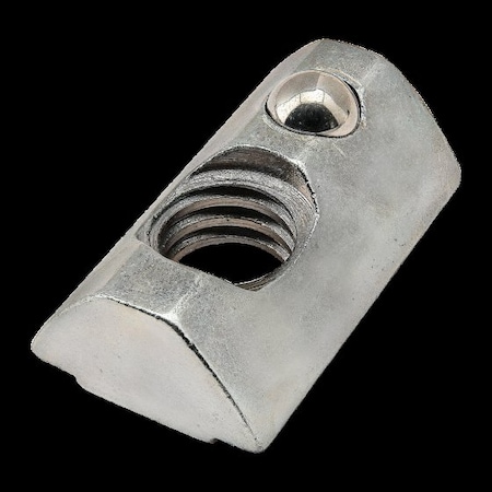 80/20 Roll-In T-Nut, Steel, Zinc-Plated 13040