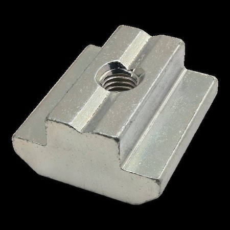 80/20 Slide In T-Nut, Steel, Zinc-Plated 13047