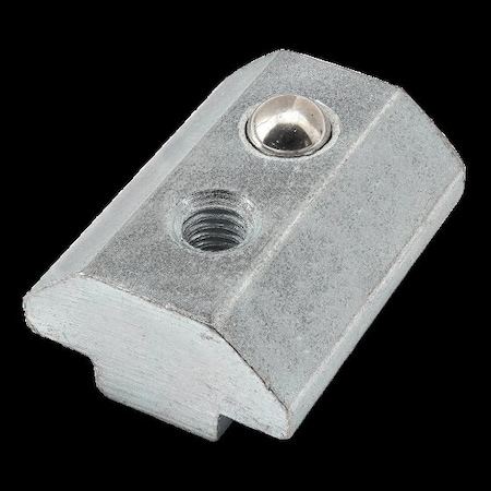 80/20 Slide In T-Nut, Steel, Zinc-Plated 13050