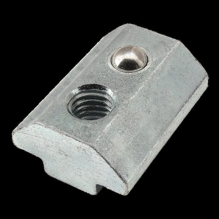 80/20 Slide In T-Nut, Steel, Zinc-Plated 13052