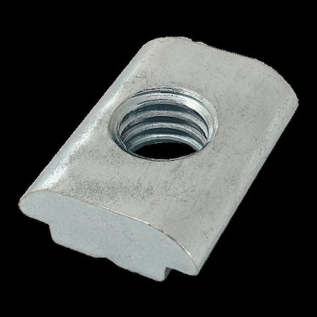 80/20 Roll In T-Nut, Steel, Zinc-Plated 13062