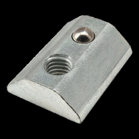 80/20 Slide In T-Nut, Steel, Zinc-Plated 13065