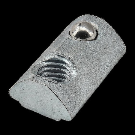 80/20 Roll In T-Nut, Steel, Zinc-Plated 13083