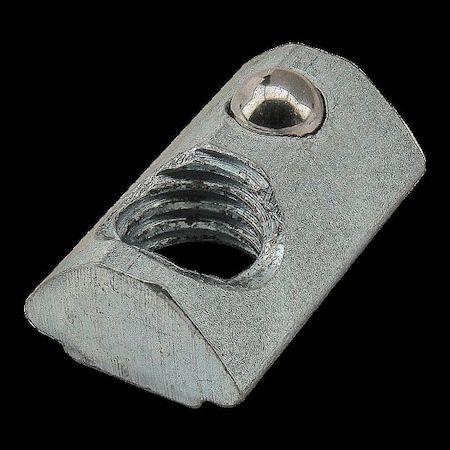 80/20 Roll In T-Nut, Steel, Zinc-Plated 13084